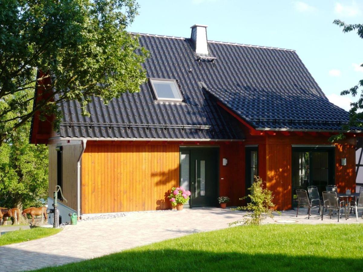 Ferienhaus Wasserfall ベストヴィヒ エクステリア 写真